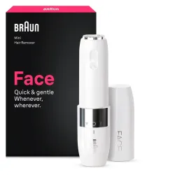 Braun Face Mini Tüy Alma Makinesi Beyaz FS1000