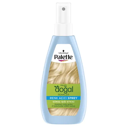 Palette Kalıcı Doğal Renkler Renk Açıcı Sprey 150 ml