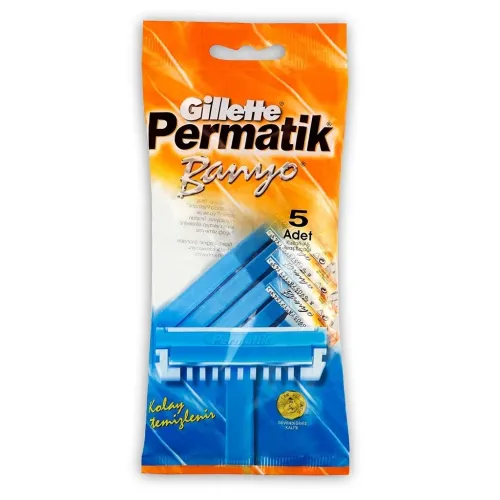 Gillette Permatik Banyo Kullan At Tıraş Bıçağı 5'li