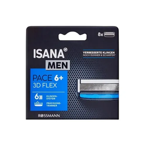 Isana Men Yedek Tıraş Bıçağı Başlığı 6 Bıçaklı 8'li