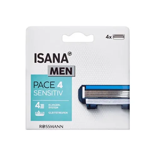 Isana Men Tıraş Bıçağı 4 Bıçaklı, 4'lü Yedek 1 adet