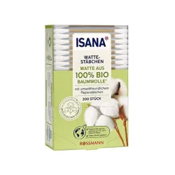 Isana Organik Kulak Çubuğu 200'lü