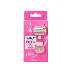 Isana Pace 6 Kadın Tıraş Bıçağı Mini 6 Bıçaklı 1 Adet