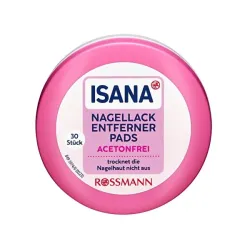 Isana Asetonsuz Oje Çıkarıcı Ped 30'lu 1 adet