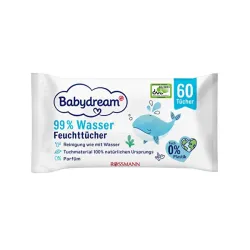 Babydream Islak Mendil 3x60'lı %99 Su