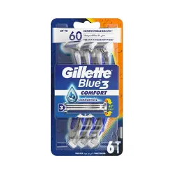 Gillette Tıraş Bıçağı Blue 3 Comfort 6'lı