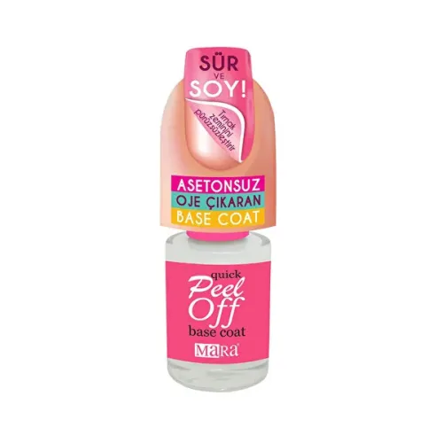 Mara Oje Çıkarıcı Base Coat Soyulabilen 12 ml