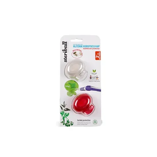 Steriball Elektrikli Diş Fırçası Ürün Koruma Kabı Yetişkin 2'li