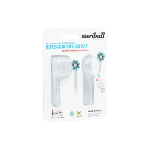 Steriball Elektrikli-Pilli Diş Fırçası Hijyenik Diş Fırçası Koruma Kabı