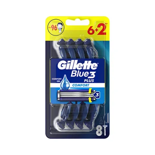 Gillette Blue3 Comfort Kullan At Tıraş Bıçağı 8'li
